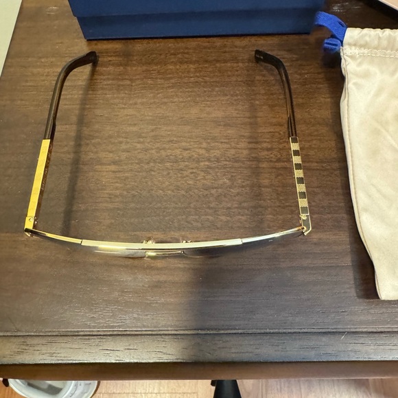 Louis Vuitton Gold Sunglasses - Picture 8 of 10